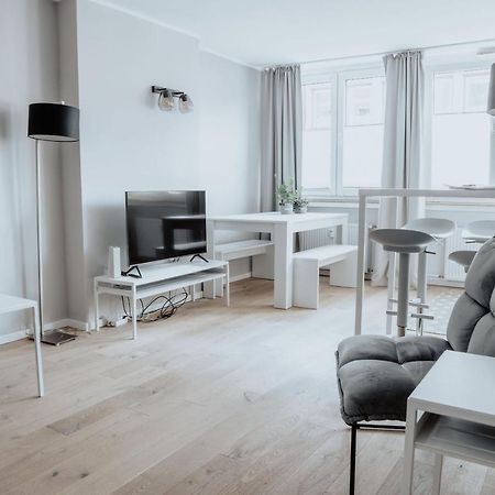 2-Zimmer City Apartment 57M² Mit King Size Bett Und Kueche Munster  Exteriör bild