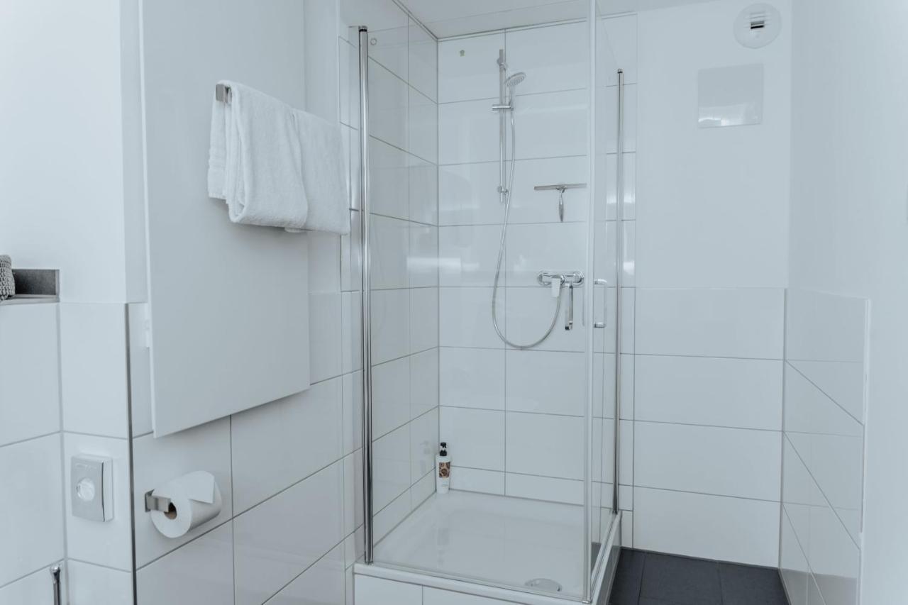 2-Zimmer City Apartment 57M² Mit King Size Bett Und Kueche Munster  Exteriör bild