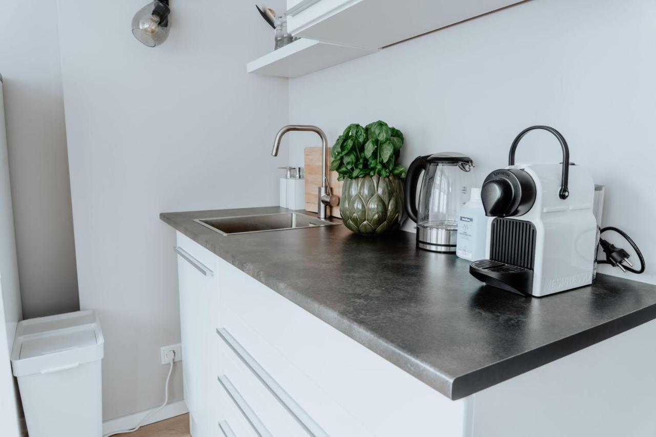2-Zimmer City Apartment 57M² Mit King Size Bett Und Kueche Munster  Exteriör bild