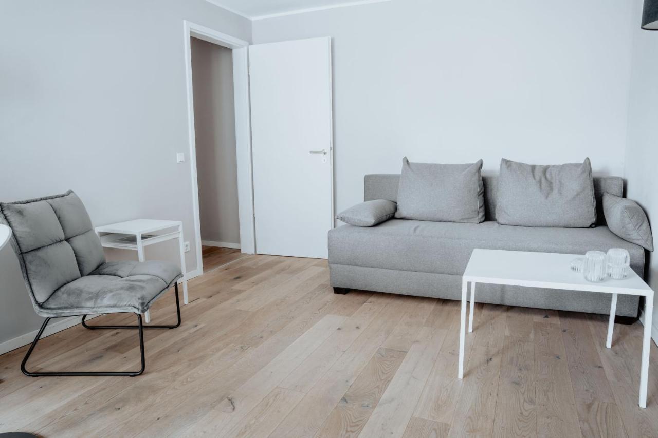 2-Zimmer City Apartment 57M² Mit King Size Bett Und Kueche Munster  Exteriör bild