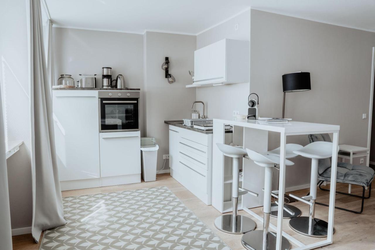 2-Zimmer City Apartment 57M² Mit King Size Bett Und Kueche Munster  Exteriör bild
